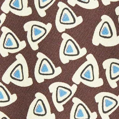 Dark Brown Archivio Collection Silk Tie 1952-1-04