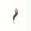 Dark Brown Good-Luck Charm