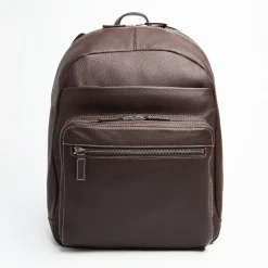 Dark Brown Leather Back Pack