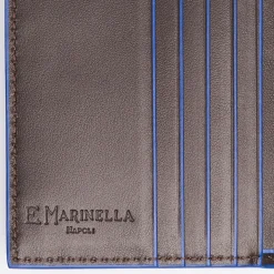 Dark Brown Leather Small Wallet