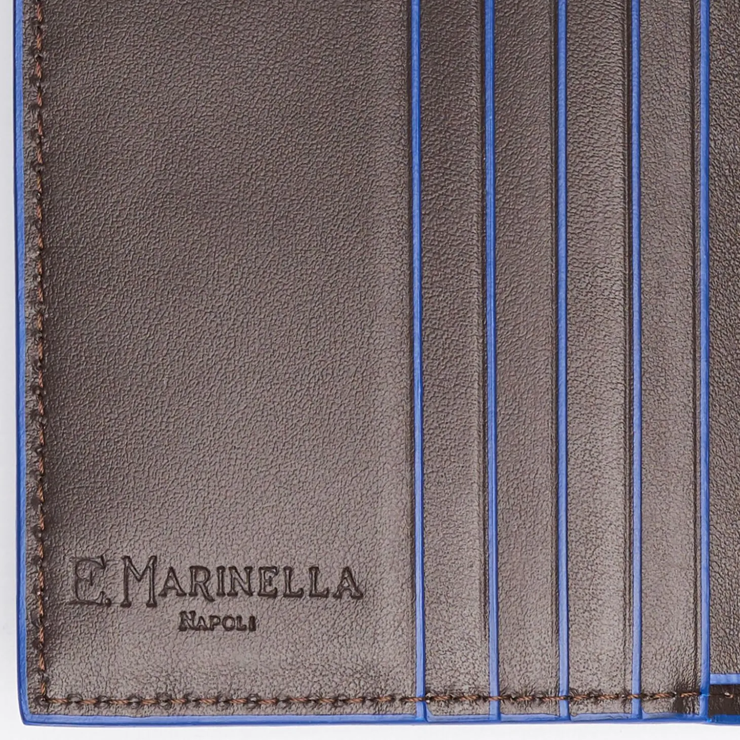Dark Brown Leather Small Wallet