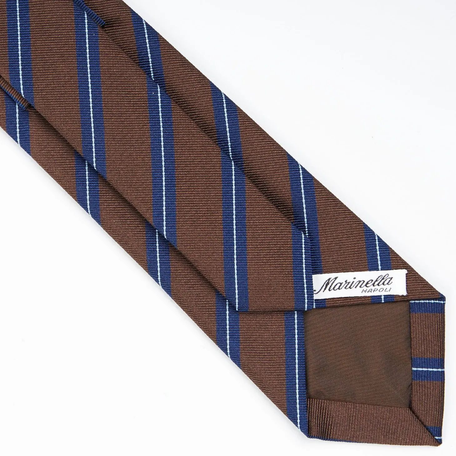 Dark Brown Sartorial Striped Tie