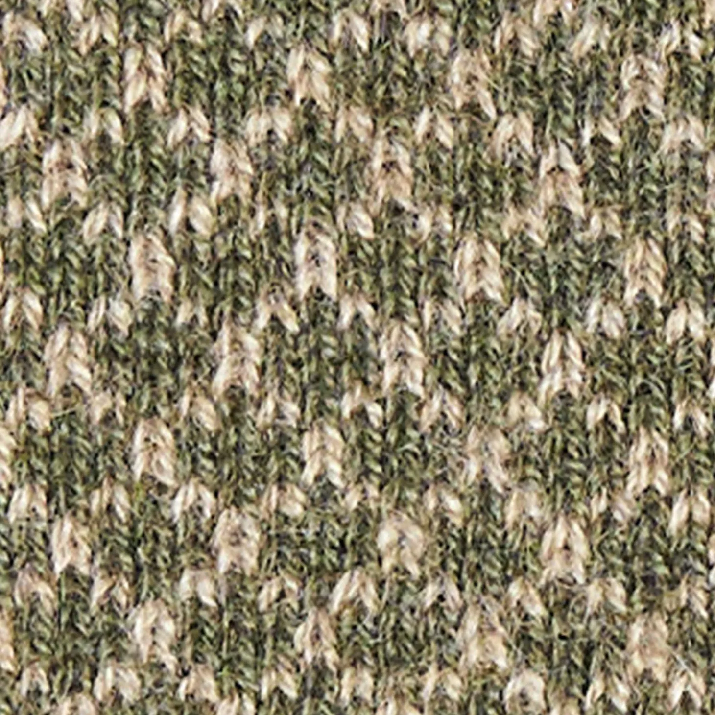 Dark Green And Light Brown Cashmere Neck Warmer