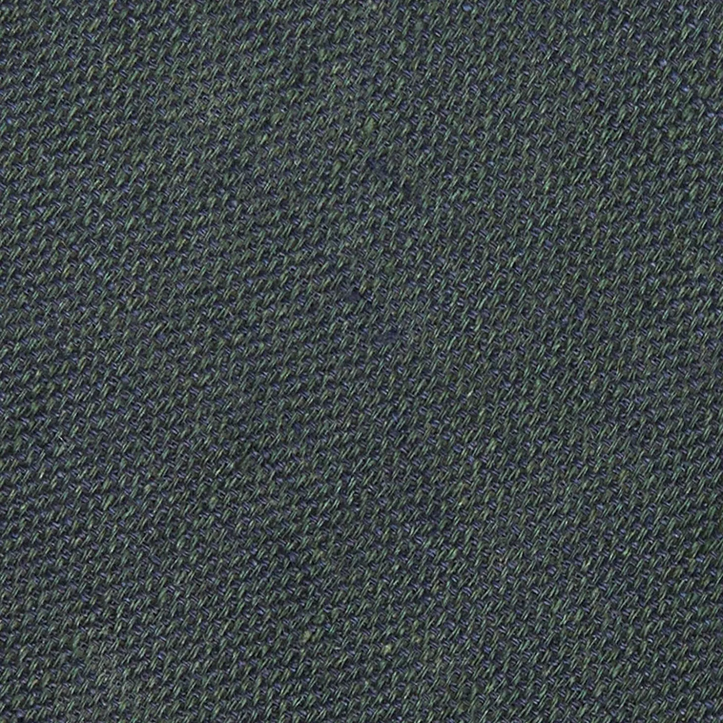 Dark Green Sartorial Linen Tie Solid Color