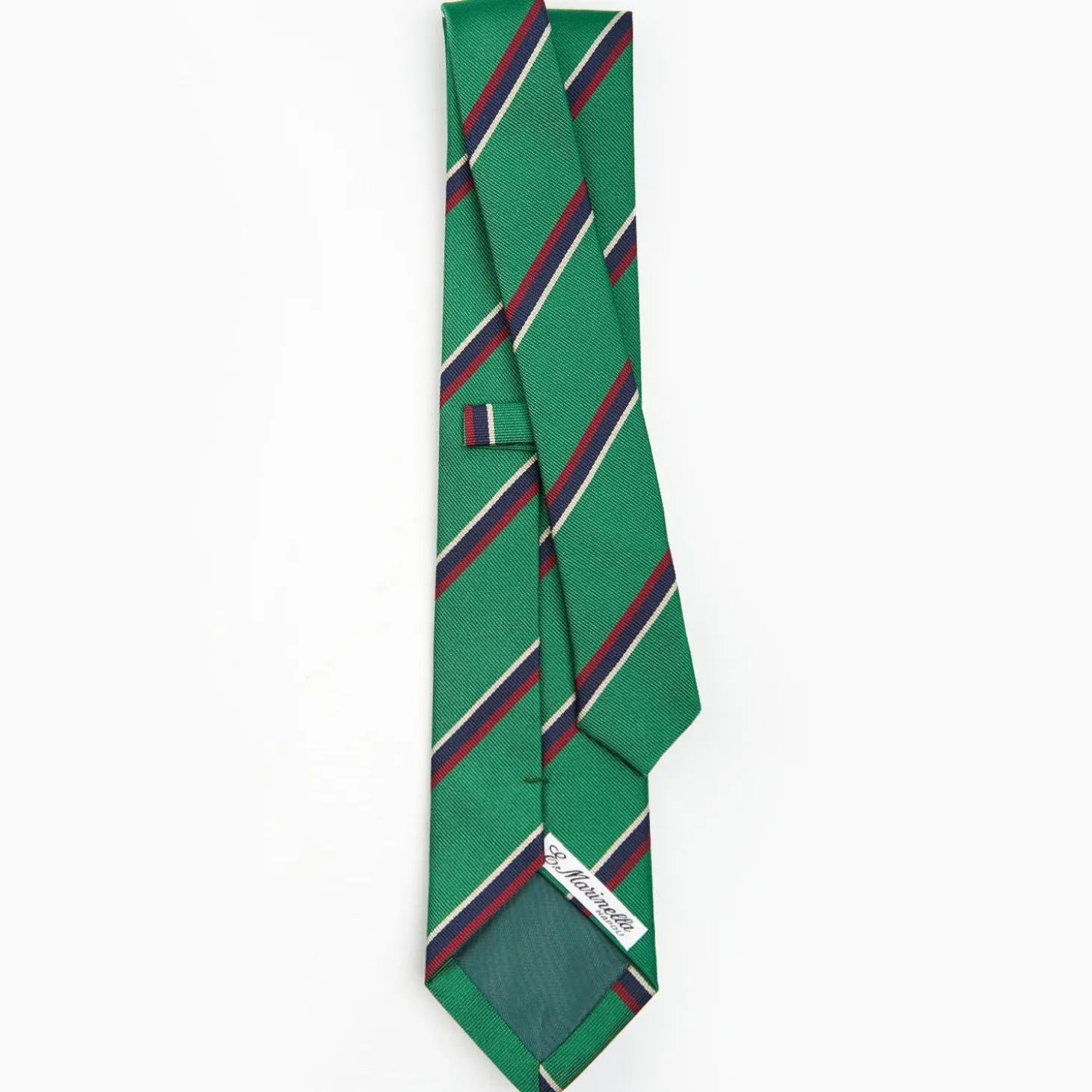 Dark Green Sartorial Striped Tie