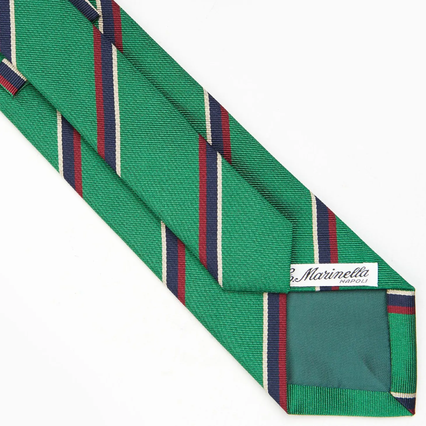 Dark Green Sartorial Striped Tie