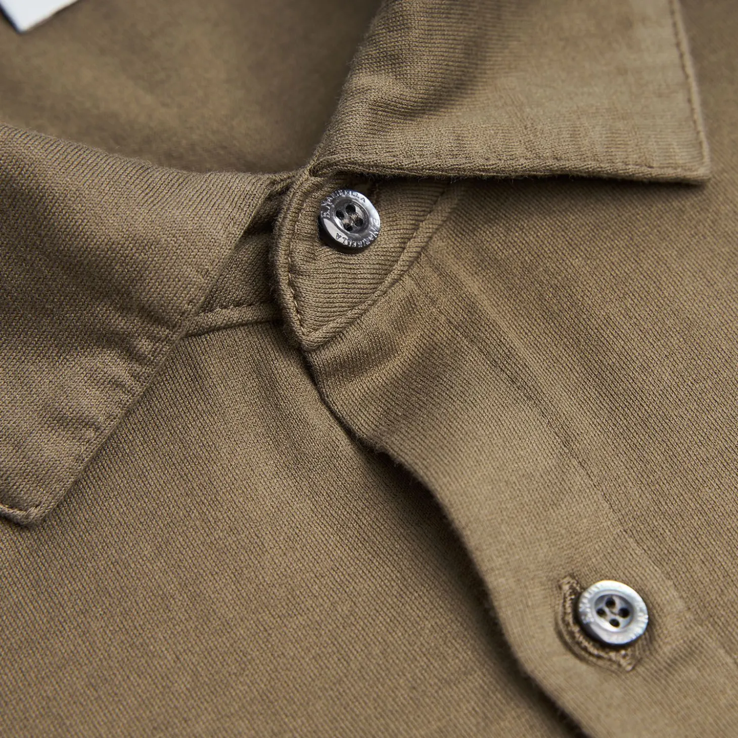 Dark Green Shirt In Jersey
