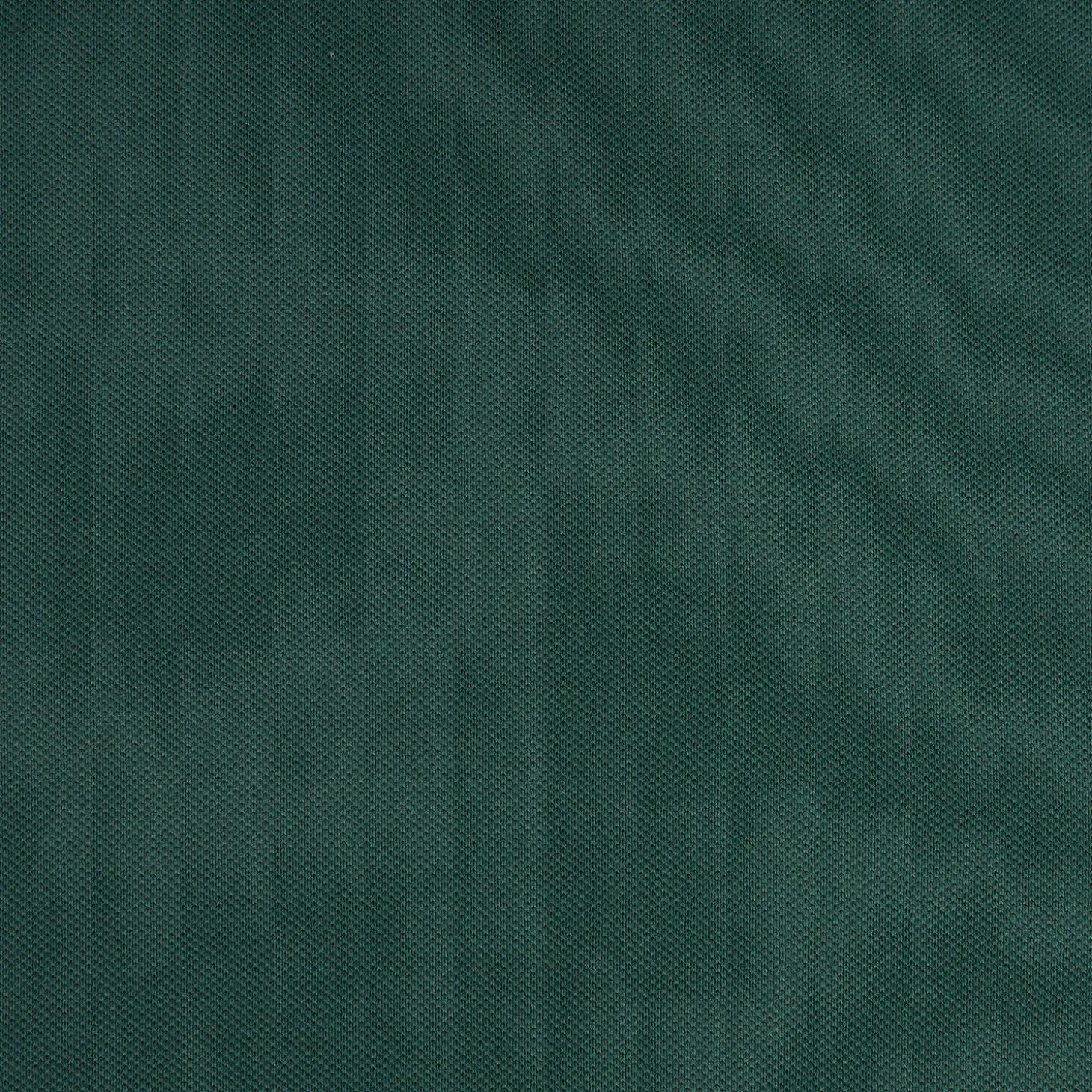 Dark Green Short Sleeve Pique Cotton Polo