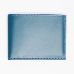 Dark Green Smooth Leather Horizontal Wallet