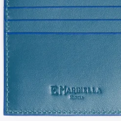 Dark Green Smooth Leather Horizontal Wallet