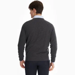 Dark Grey Cashmere Sweatshirt