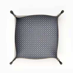 Dark Grey Large Leather Vide00A0Poche