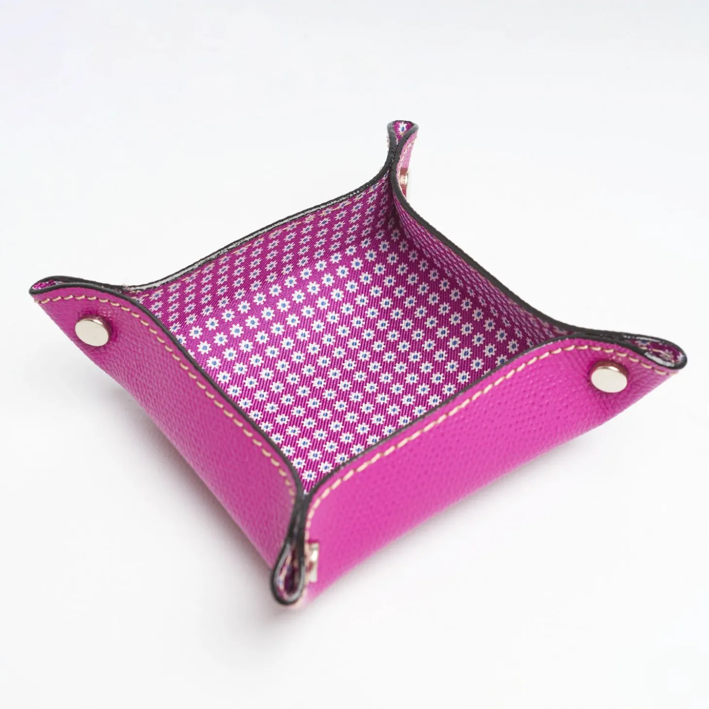 Fuchsia Small Leather Vide00A0Poche