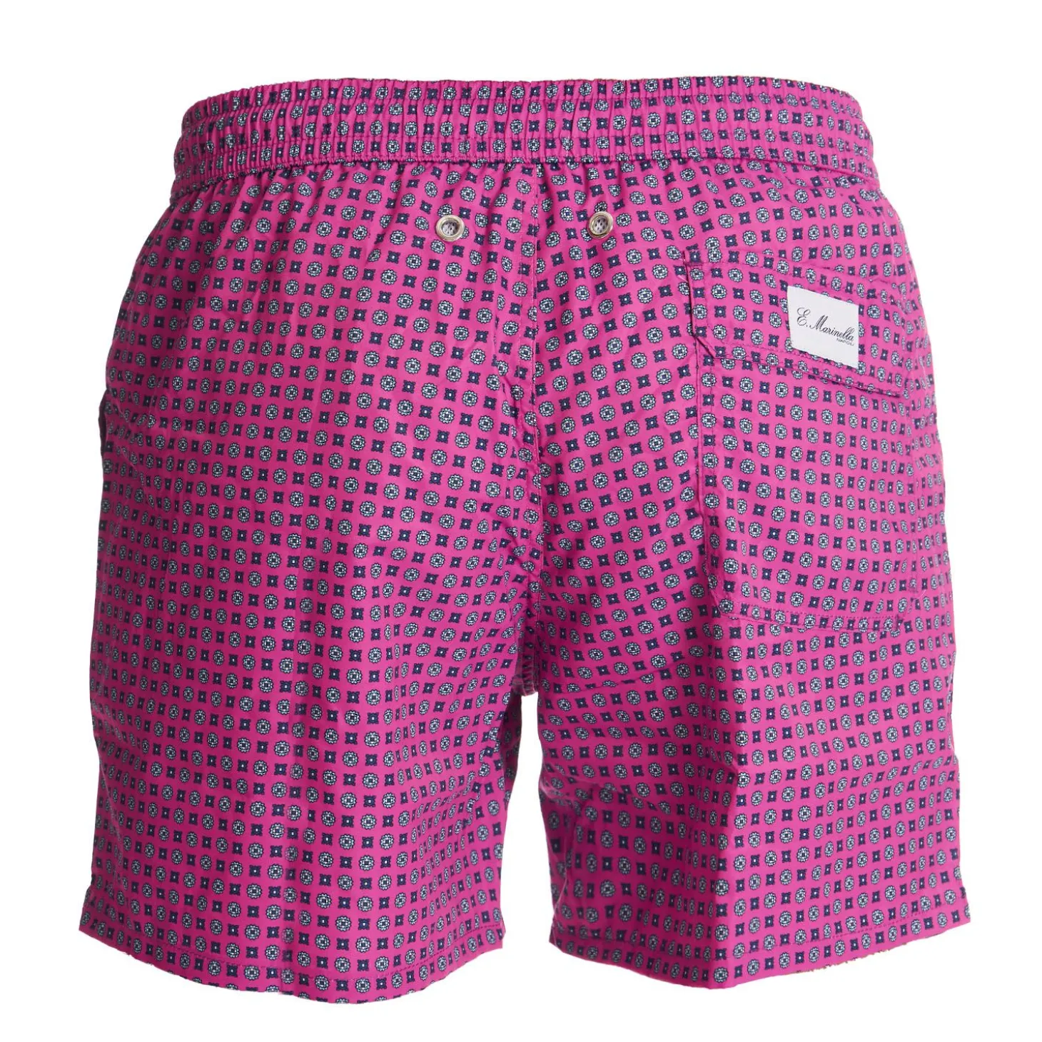 Fucsia Swim Shorts- Large Patterns