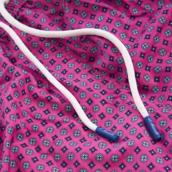 Fucsia Swim Shorts- Large Patterns