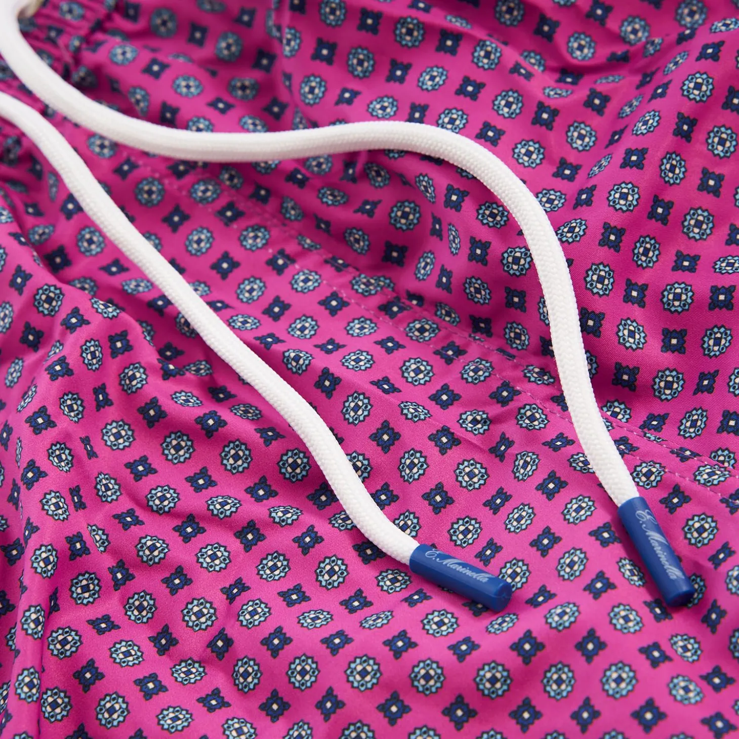 Fucsia Swim Shorts- Large Patterns