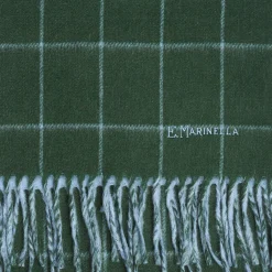 Green And Blue Cashmere Double Scarf