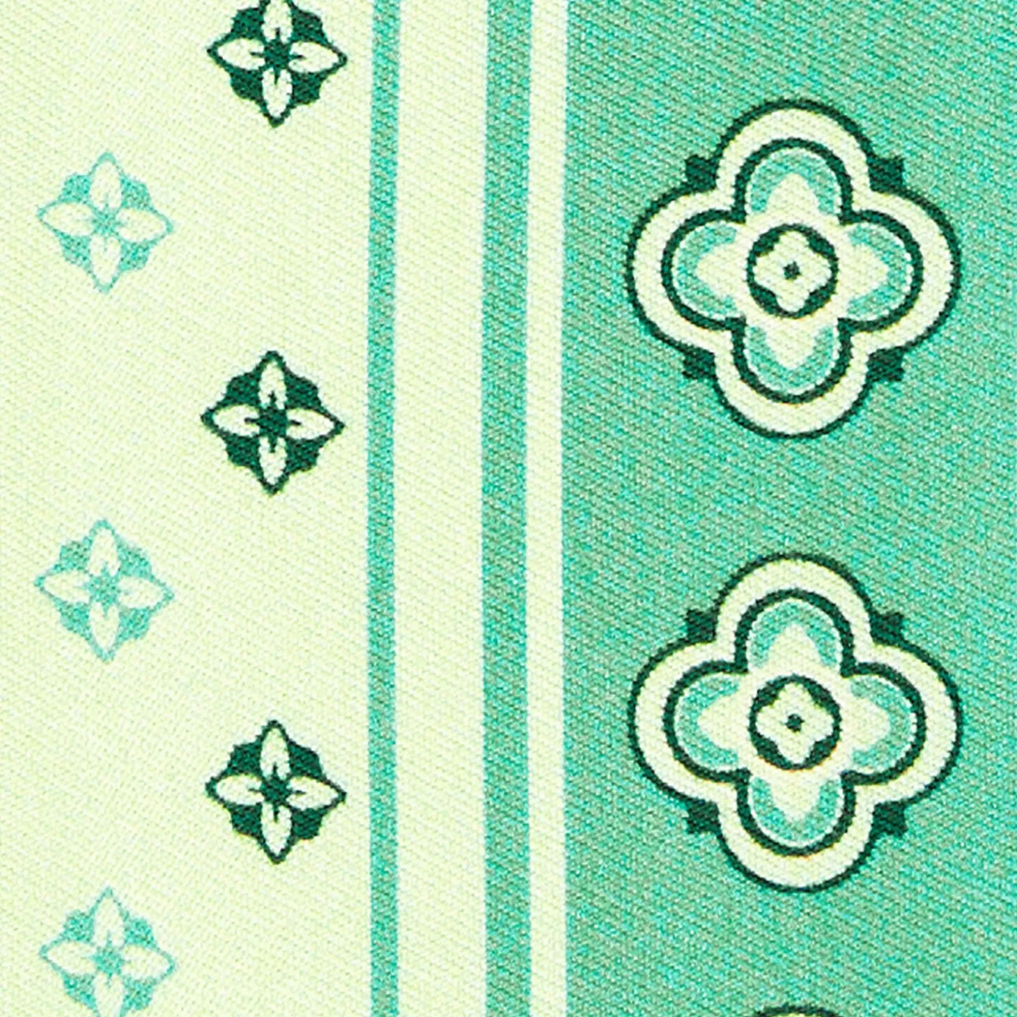 Green Silk Twilly