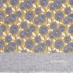 Grey And Beige Double Silk Scarf