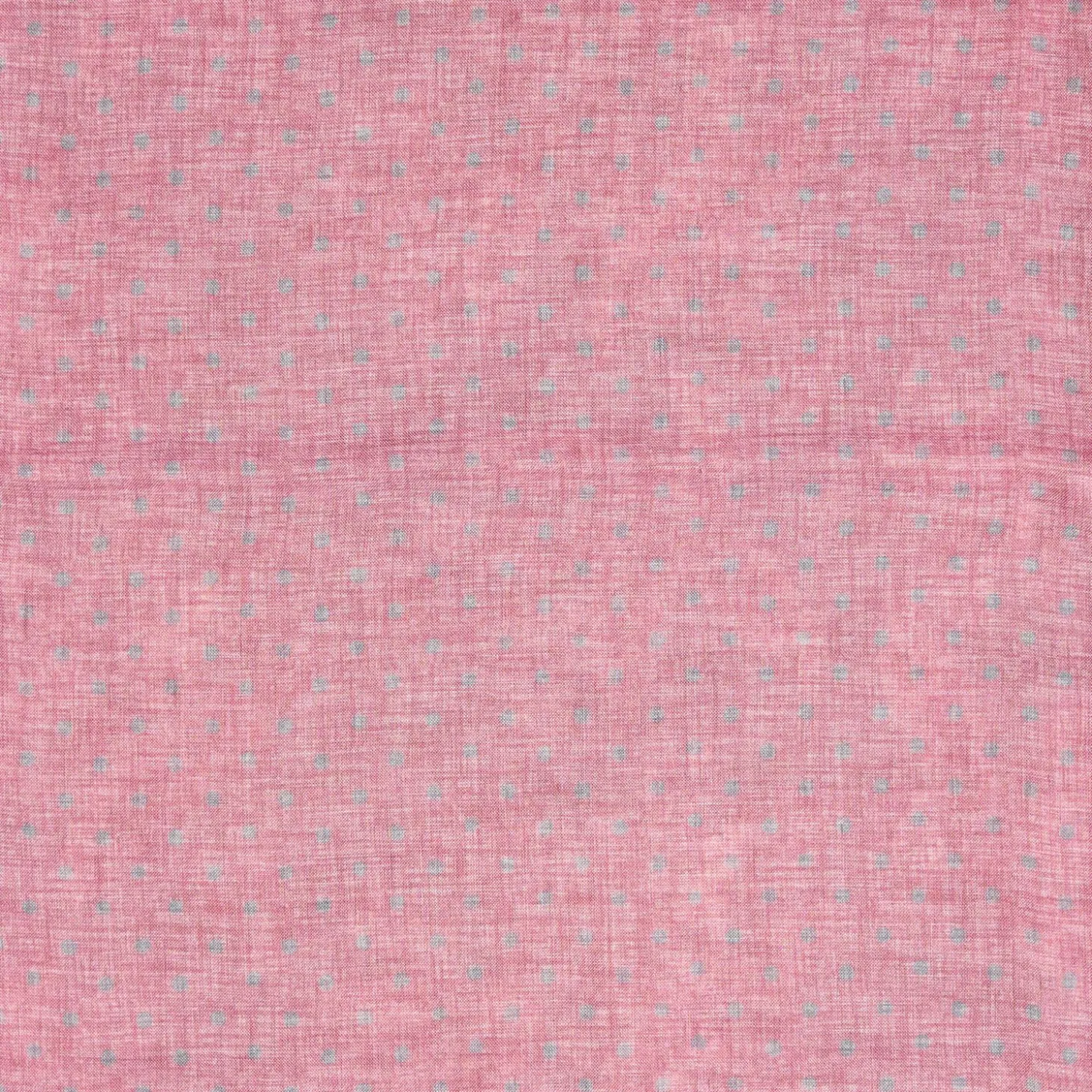 Grey And Pink Wool And Silk Scarf
