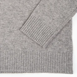 Grey Cashmere Turtleneck