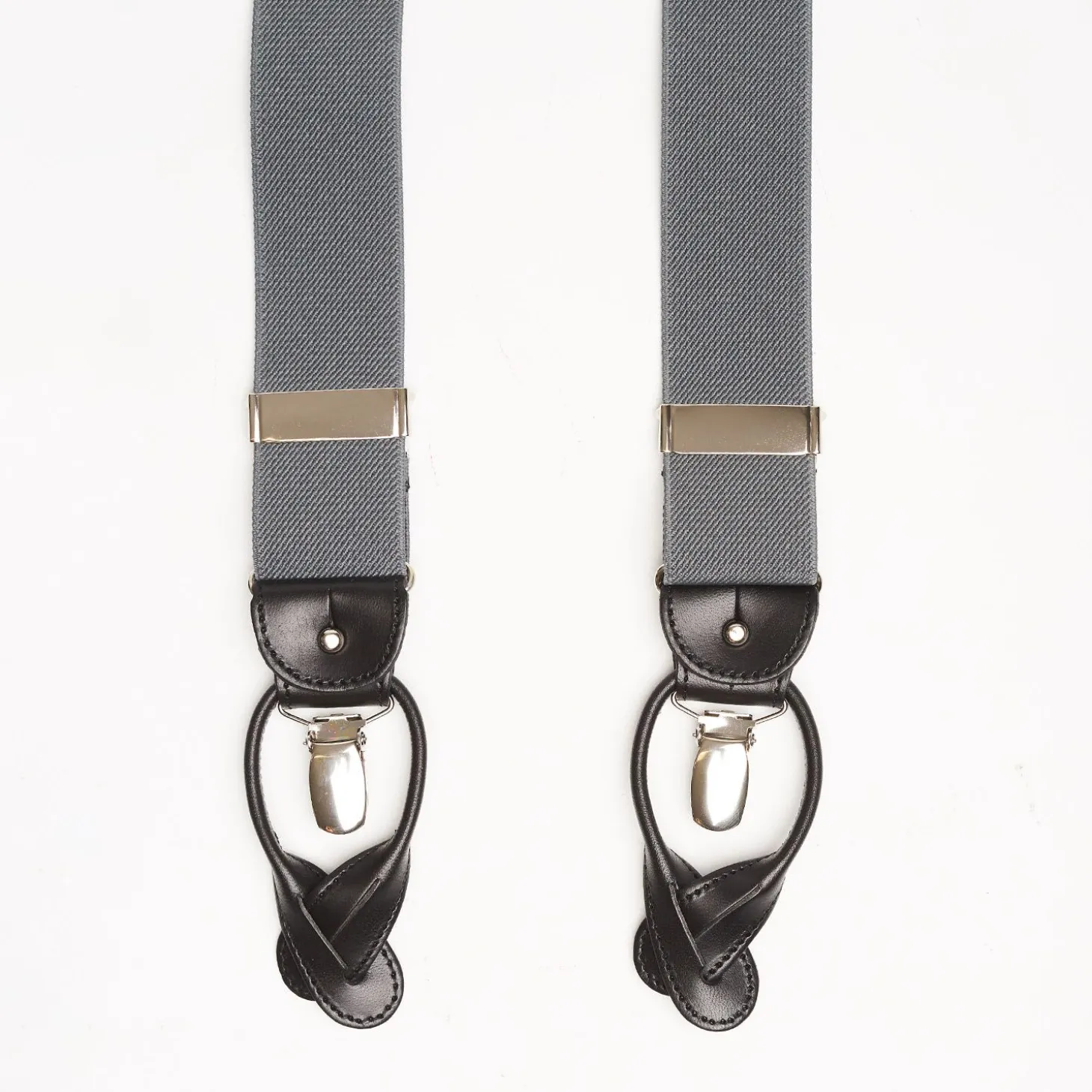 Grey Plain Colour Braces