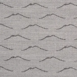 Grey Vesuvius Wool And Silk Scarf