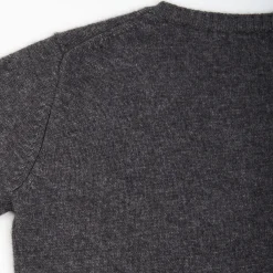 Grey Wool And Cashmere Crewneck