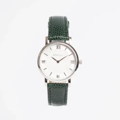 Ladies' Dark Green Leather Watch