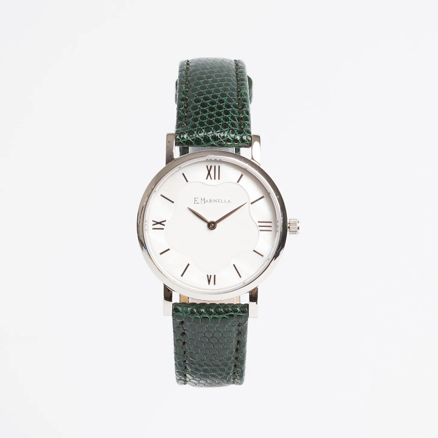 Ladies' Dark Green Leather Watch