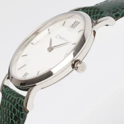 Ladies' Dark Green Leather Watch