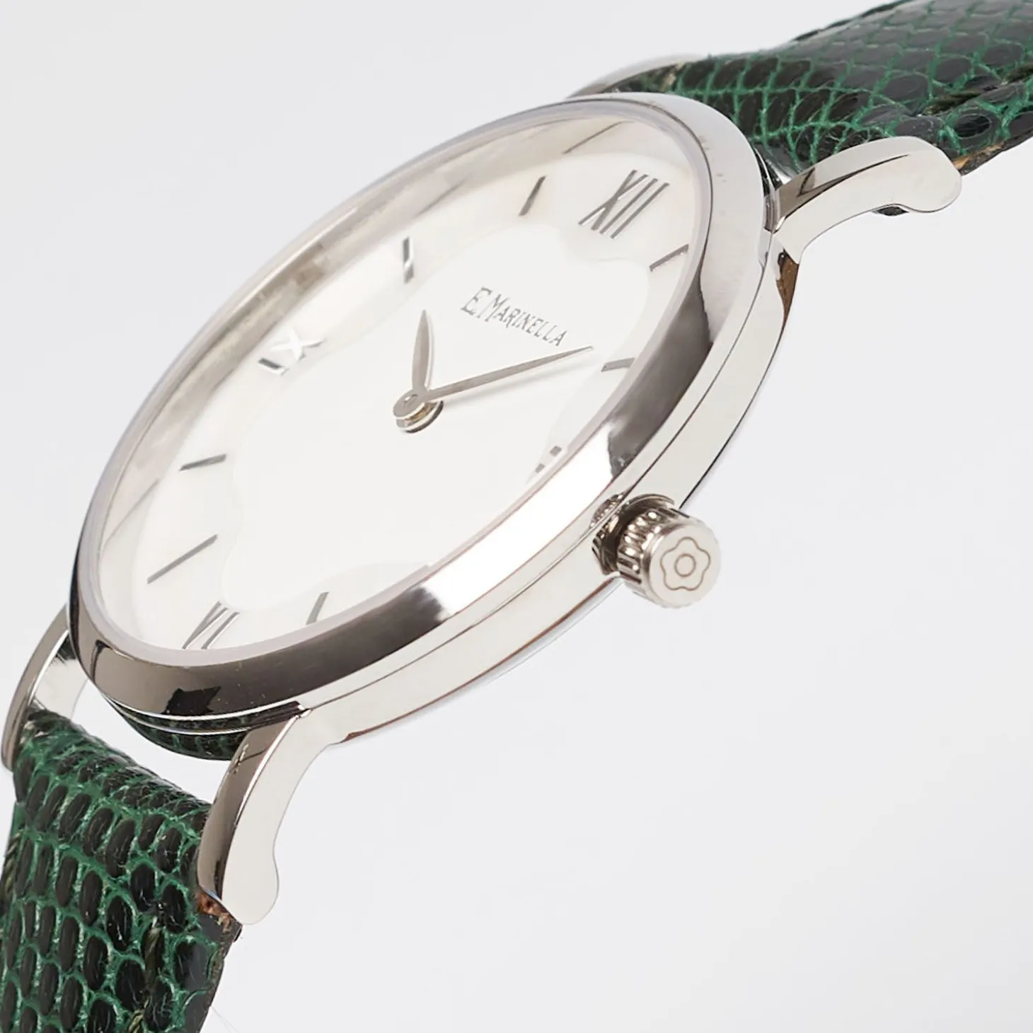 Ladies' Dark Green Leather Watch