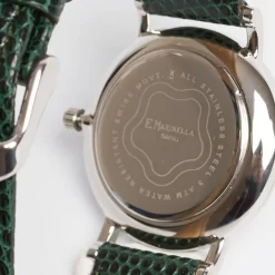 Ladies' Dark Green Leather Watch
