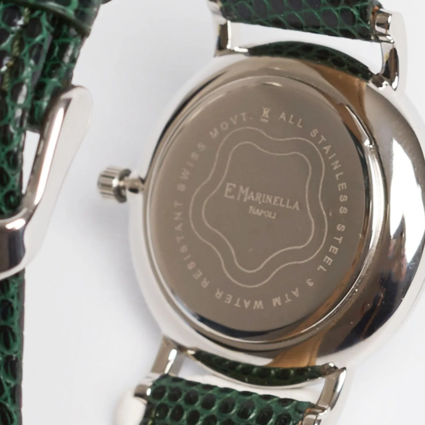 Ladies' Dark Green Leather Watch
