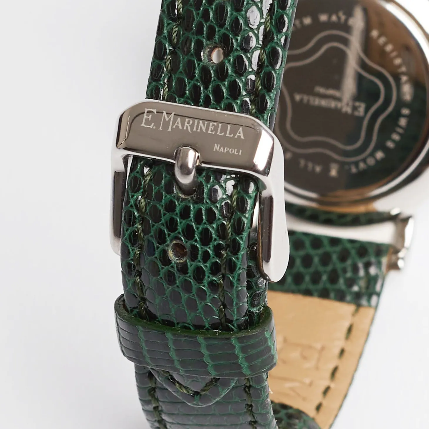 Ladies' Dark Green Leather Watch