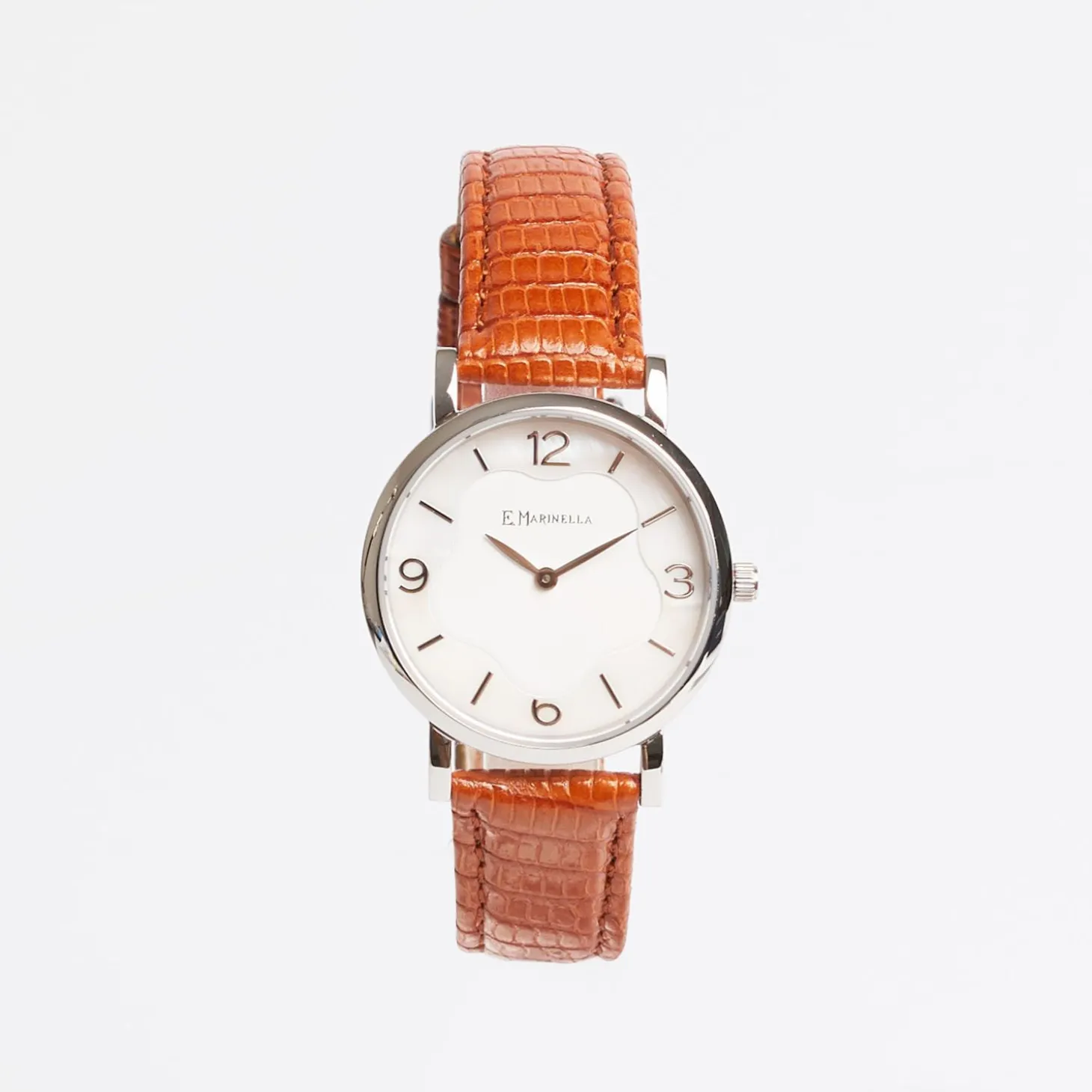 Ladies' Orange Leather Watch