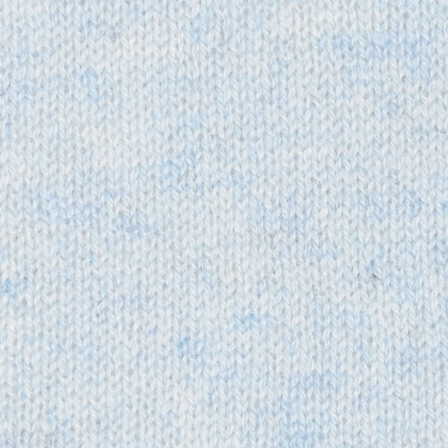 Light Blue And Beige Two-Tone Solid Cashmere Neck Warmer