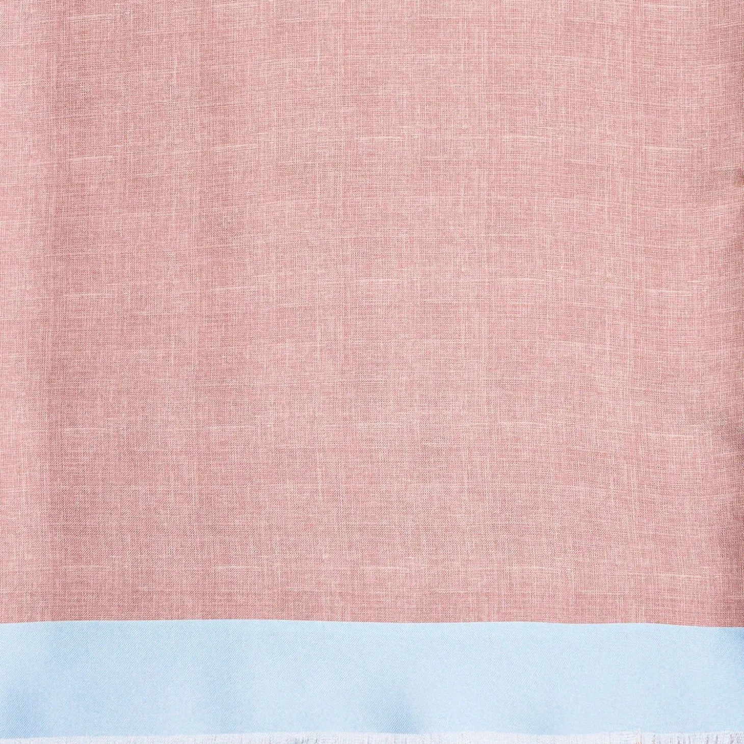 Light Blue And Pink Double Silk Scarf
