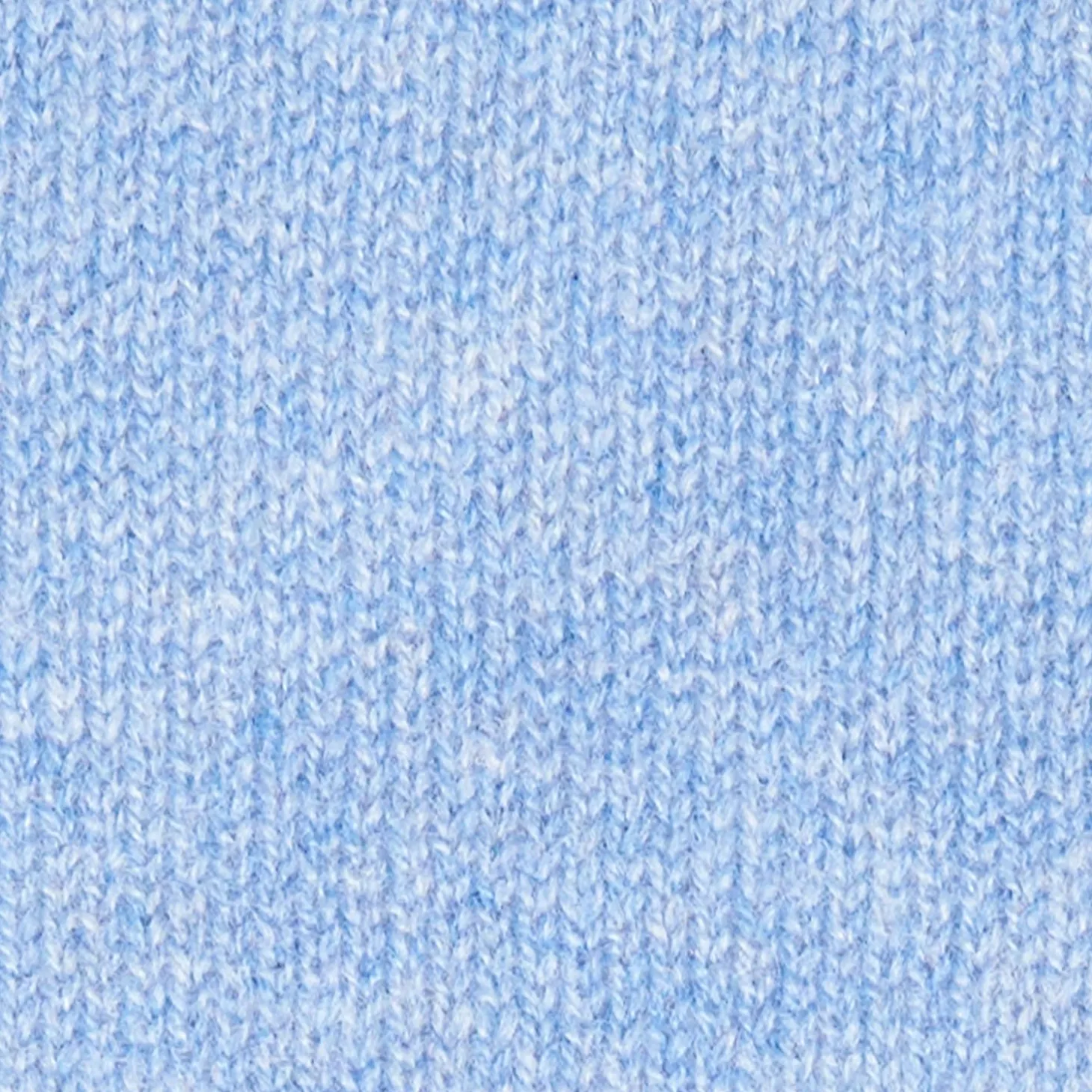 Light Blue And White Two-Tone Solid Cashmere Neck Warmer