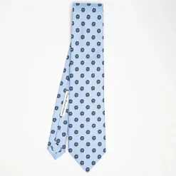 Light Blue Archivio Collection Silk Tie 1937_03