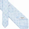 Light Blue Archivio Collection Silk Tie 1980-2-04