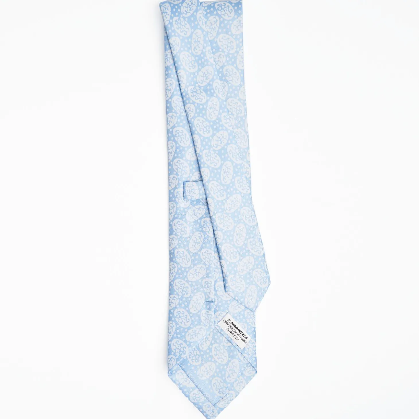 Light Blue Archivio Collection Silk Tie 1980-2-04