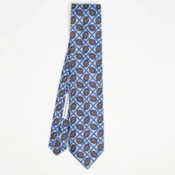 Light Blue Archivio Collection Silk Tie 1945_03