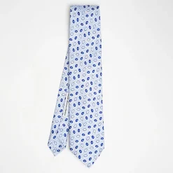 Light Blue Archivio Collection Silk Tie 1970_1_06