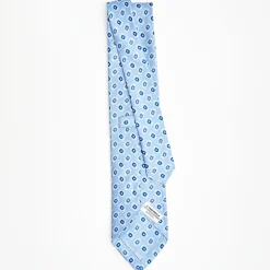 Light Blue Archivio Collection Silk Tie 1955-02