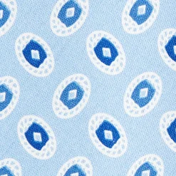 Light Blue Archivio Collection Silk Tie 1955-02