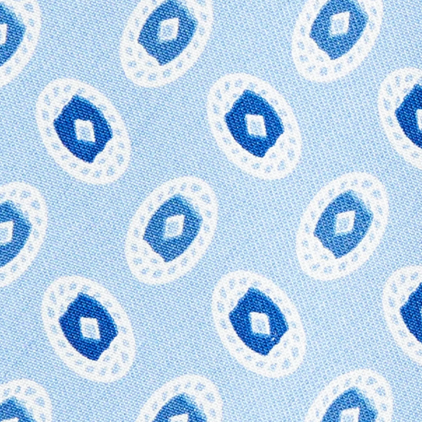 Light Blue Archivio Collection Silk Tie 1955-02