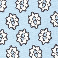 Light Blue Archivio Collection Silk Tie 1933-03