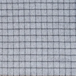 Light Blue Cashmere Small-Check Scarf