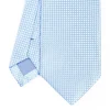 Light Blue Ceremonial Jacquard Silk Tie